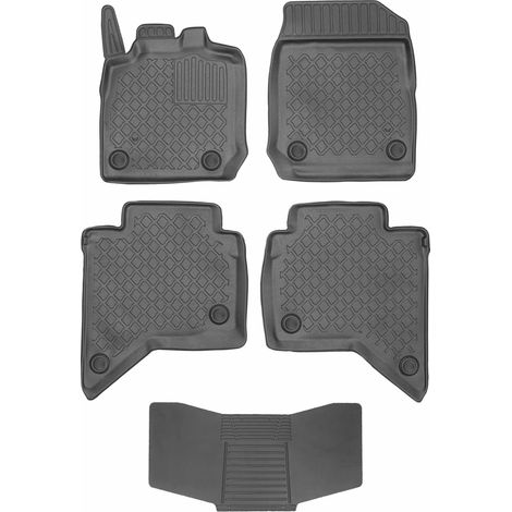 Tappetini ARISTAR 604140 + COPERTURA 251992 - Isuzu D-Max II Double Cab 2021- STOP. MONTAGGIO MS+VELCRO BMW+PEDANE B2 anteriori e posteriori (1/5)