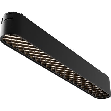 Spot rail 1 circuit noir linéaire LED 12W 4000K Maytoni (1/5)