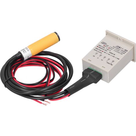 Compteur numérique industriel BEM‑6H‑30E4‑CTDC12‑24V pour capteurs automatiques avec affichage digital (1/5)