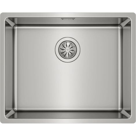 Fregadero de Cocina 1 Seno Teka 54 x 44 x 20 cm Fregadero de Acero Inoxidable para Cocina (1/5)