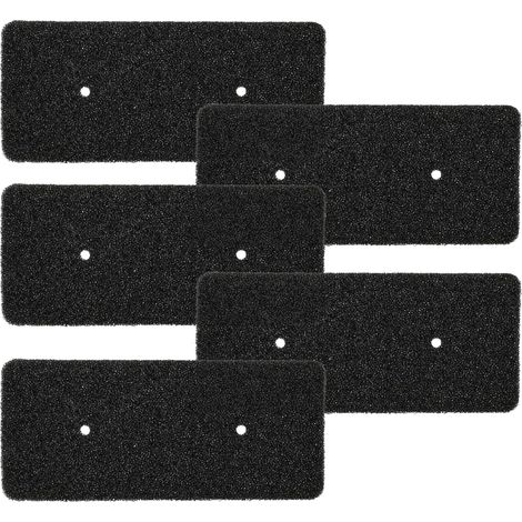 vhbw 5x Schaumfilter kompatibel mit Samsung DV80H8100HWEU, DV80H8100HWEN, DV80H8100HWEG, DV80F5E5HGWEU, DV70F5E0HGWEU, DV90H8000HW Wäschetrockner