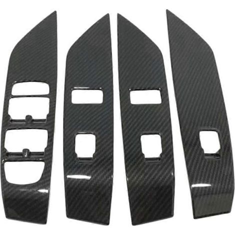 Garniture d'accoudoir de porte, cadre de bouton de vitre, interrupteur en verre, modification de levage d'accoudoir de porte pour Jaguar E-PACE 2018-2023