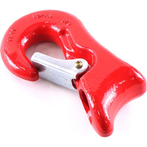 Seilgleithaken mit Sicherung zul. Zugkraft LC 5000 daN, Gewicht 0,93 kg, Seile Ø bis 16 mm (1/4)