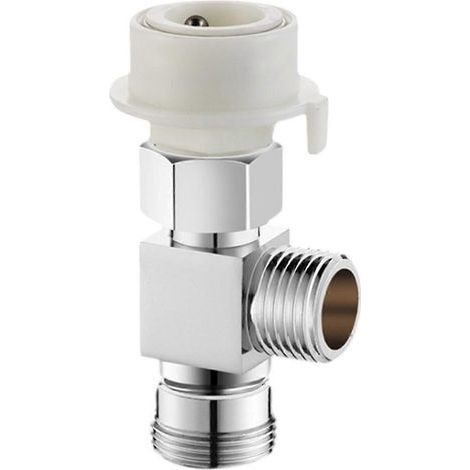 Adaptateur de robinet pour machine à laver, répartiteur, inverseur, séparateur d'eau universel, raccord rapide, accessoires de robinetterie Modèle A5 (1/5)
