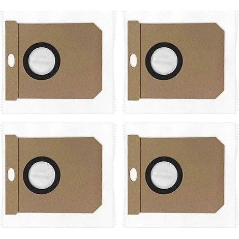 Lot de 4 sacs à poussière pour aspirateur Cecotec Conga 7690 Immortal Max - Pièces de rechange (1/5)