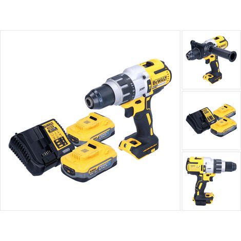 DeWalt DCD 996 H2 Perceuse-visseuse à percussion sans fil 18 V 95 Nm Brushless + 2x Powerstack batterie 5,0 Ah + chargeur (1/5)