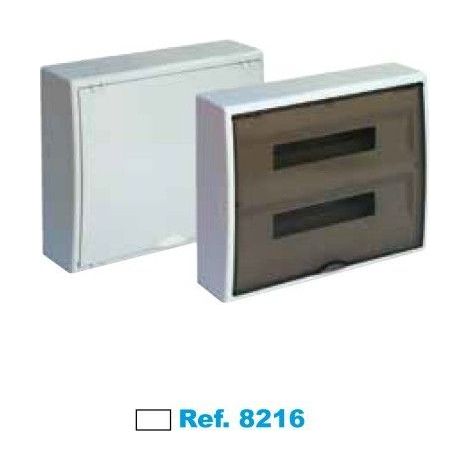 Quadro elettrico di superficie 40 elementi bianco Solera Arelos 8216