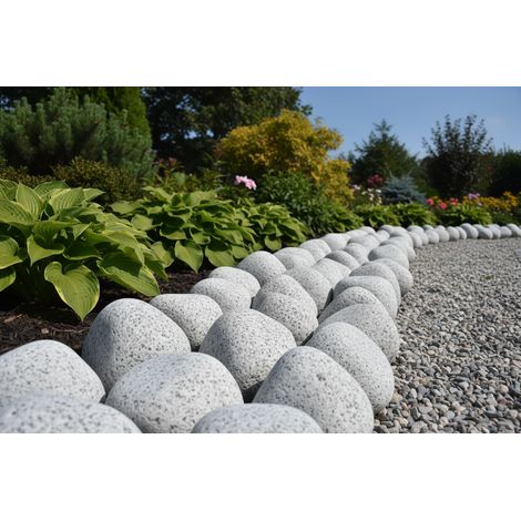 Canto rodado Granito Azul - 60-100 mm / Palet 50 Mallas 20 kg. (1/5)