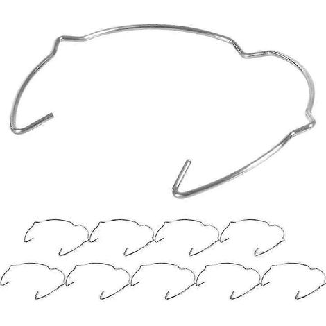 Lot de 10 anneaux de fixation pour cloisons sèches, clips de réparation, anneaux de fixation pour ampoules et lampes. (1/5)