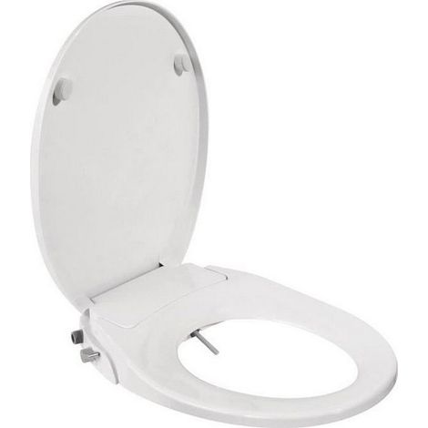 Gelco Clenea WC-Sitz mit Waschfunktion Weiß Extra Flach