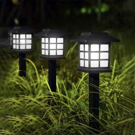 Lanterne de jardin à cellule solaire - 6 pièces 920 (1/4)