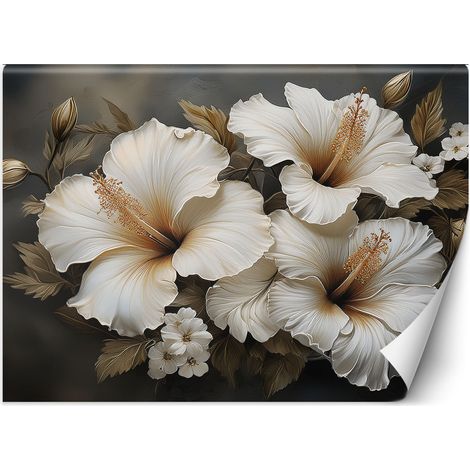Fototapete Weiße Blume Natur 150x105 cm (1/5)