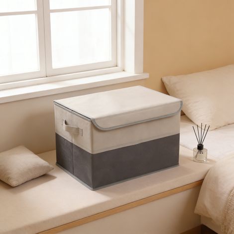 Faltbare Textile Aufbewahrungsbox für Kleidung und Spielzeug Modulares System Kinder (1/5)
