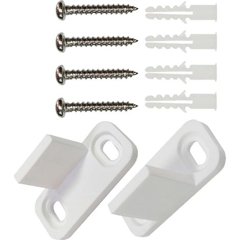 lot de 2 guide de sol pour porte de grange coulissante (1/5)