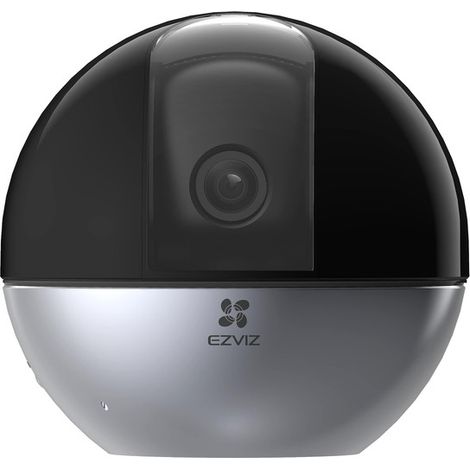 EZVIZ E6, Telecamera Wi-Fi da Interno 3k,  Motorizzata 360°, Audio a due vie, compatibilità Apple HomeKit, Visione notturna (1/3)