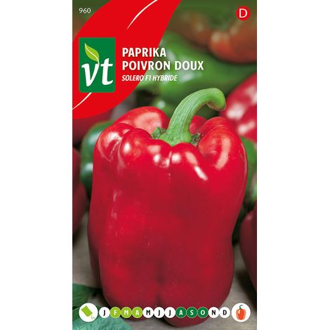 Poivron Doux Astri Red - Ca. 0,15 gr (Livraison Gratuite) (1/2)