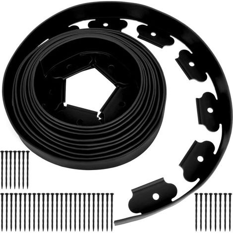 Bordure de jardin, bordure de pelouse flexible de 10 m (1/5)