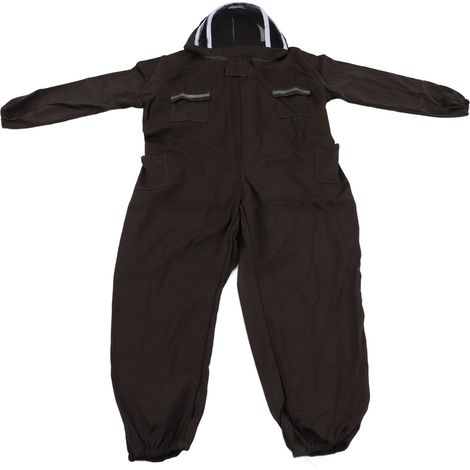 Combinaison d'apiculteur verte tout-en-un, vêtements de protection complets en Polyester respirant et ventilé pour apiculteur (1/5)