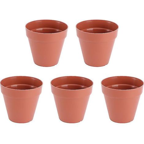 Lot de 5 pots de fleurs simples (1/3)