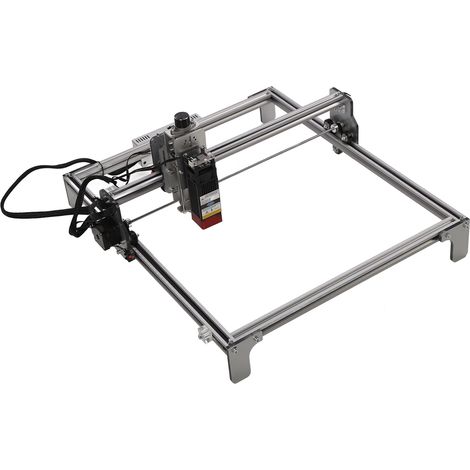 Lasergravierer 20 W, 420 x 400 mm Schnittbereich, geeignet für Aluminiumlegierung und Acryl, 100–240 V, EU-Stecker (1/5)