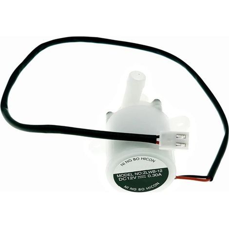 Pompe à Eau DC12V 0.3A pour Machine à Glaçons Domestique HZB-12A 25BF 50 80 13F (1/4)