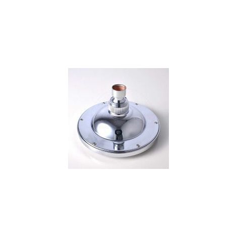 Tete de Douche Inox - Douche Economie d'Eau, Pommeau de Douche Ronde 10CM X 77CM (1/5)