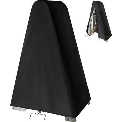 Bâche pour échelle de piscine, protection imperméable et robuste, 199 x 56 x 161 cm, protection pour échelle extérieure, housse de sécurité enroulable, installation facile à enrouler, pour piscines (1/5)