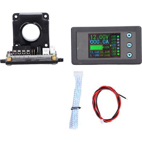 Thermomètre de puissance à effet Hall 9610S, voltmètre, ampèremètre, capacimètre avec fonction de contrôle par relais de communication (1/5)