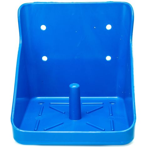 Base per blocco di sale per gabbia, blu, 210x205x205 mm, 210-040-010, 10 kg (1/4)