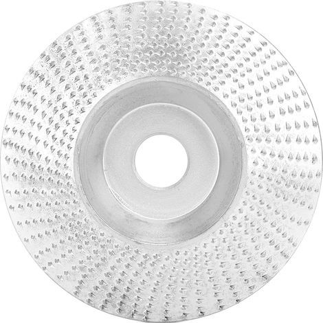 Disque de ponçage et sculpture 100mm pour meuleuse d'angle, roue de polissage en acier rapide pour bois (1/5)