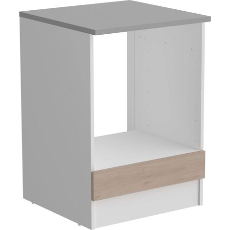 Módulo Cocina Eko Para Horno Robe Jackson y Blanco Mate 60 cm