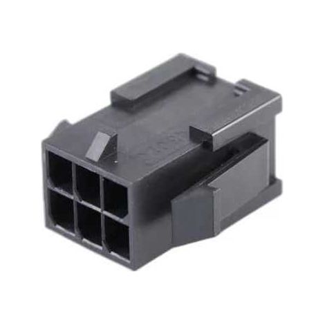 Connecteur Micro Fit femelle 3x2 Voies sans halogène