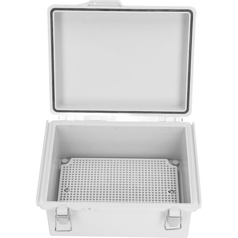 Boîte de jonction ABS, étanche IP67, convient à une utilisation intérieure et extérieure, 220x170x110mm, boîtier électrique à monter soi-même. (1/5)