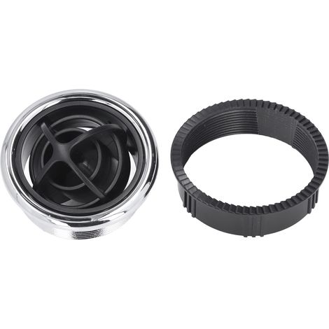 Salida de aire del sistema de aire acondicionado, rosca redonda, diámetro de 87 mm (3,4 pulgadas), orificio de 75 mm (3 pulgadas), para autocaravanas, autobuses y coches. (1/5)