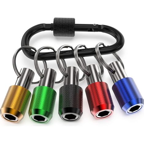 5 pezzi portapunte cacciavite adattatore prolunga per avvitatore elettrico, 5 colori