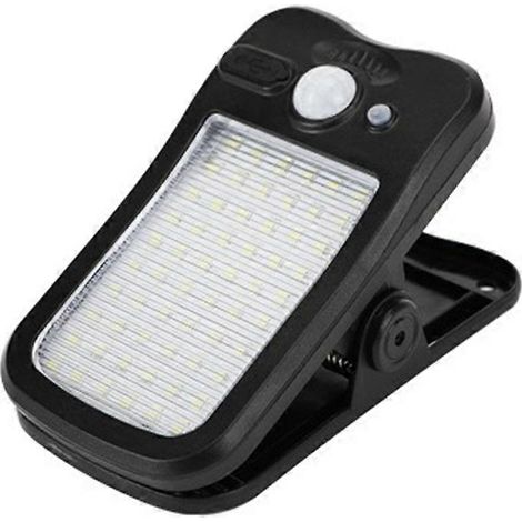 Ansteckbare Solarleuchten für den Außenbereich, USB-aufladbar, Sicherheitsstrahler für Zäune, Geländer, Camping (1/5)