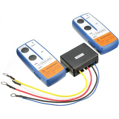 Télécommande sans fil pour treuil électrique, interrupteur de commande à distance pour remorque et traction (1/3)