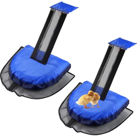 Abri de sauvetage flottant en 2 parties pour piscines - Convient aux piscines - Idéal pour le sauvetage de grenouilles, souris et oiseaux - Accessoires d'entretien de piscine - Bleu, Noir (1/5)