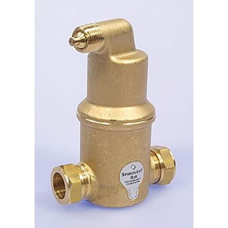Separateur de microbulles d'air Spirovent air bague de serrage 22 mm (1/2)