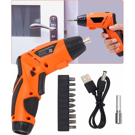 Tournevis multifonctionnel rechargeable au lithium-ion, mini-tournevis électrique inclus. (1/5)