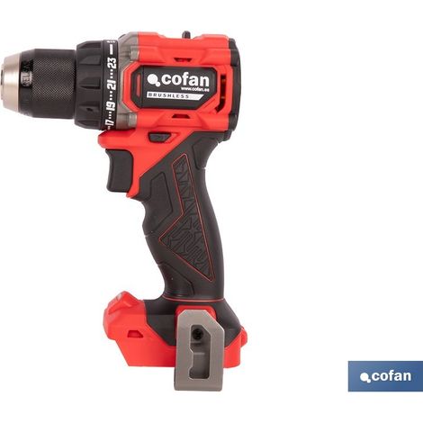 Perceuse-visseuse compacte 20V, 1900 tr/min, 60 Nm, moteur sans balais, sans batterie. (1/4)