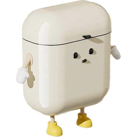 Poubelle de cuisine murale couleur crème à faire soi-même, 12 L