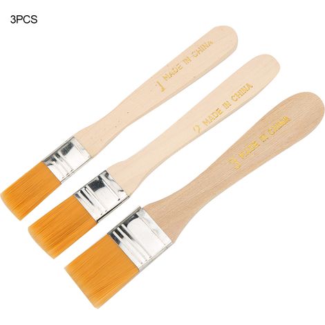 Outils de réparation de montres : brosse de nettoyage à l’huile, brosse à manche en bois, pinceau pour peinture à l’huile, brosse pour montre, petite brosse. (1/5)