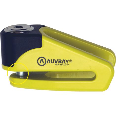 AUVRAY - ANTIVOL MOTO BLOQUE DISQUE AVEC SACOCHE DE TRANSPORT - BLOQUE DISQUE MOTO DIAM.10 - BD210 - NON HOMOLOGUÉ - PAS D'ALARM