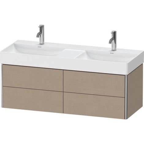 Duravit XSquare Waschtischunterbau wandhängend, 2 Schubkästen, (1/4)