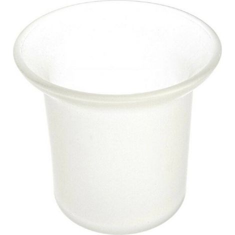 Porte-balai De Remplacement En Verre Dépoli Accessoires De Salle De Bain 52597 (1/2)