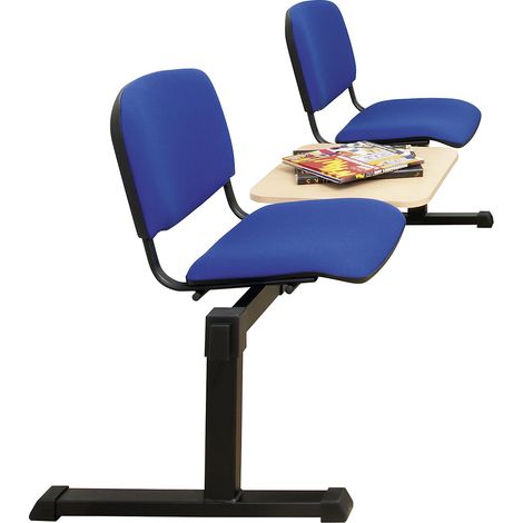 FRANKEL kaiserkraft, Sièges sur poutre, avec table, 1 table, (1/2)