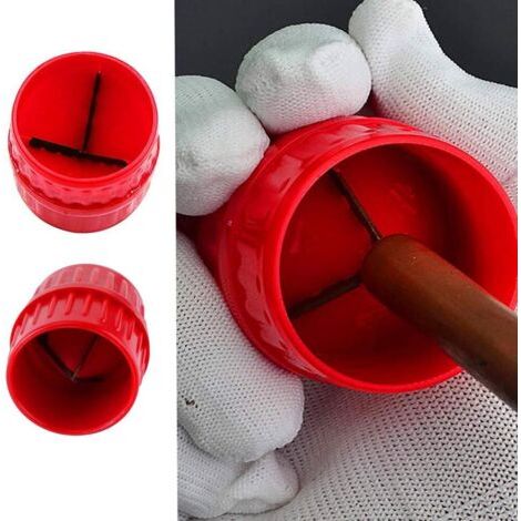 Ébavureur de cuivre, ébavureur multicouche universel Her Kindness avec lames en acier trempé Lame durable pour tuyaux en c (1/3)