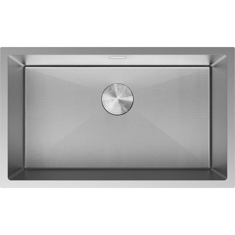 Mexen Trixo Edelstahl-Spüle 1-becken 750 x 440 mm, Inox HC - 6415751000-01HC (1/5)