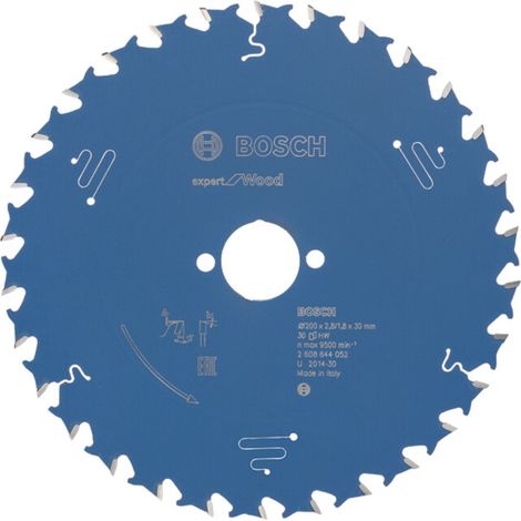Lame de scie circulaire Bosch Expert pour bois 200 x 30 x 2,8 x 30 mm 30 (1/5)